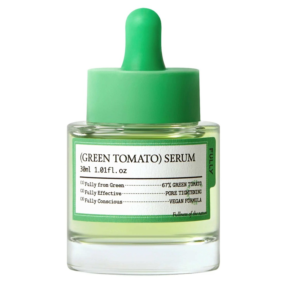 Fully Green Tomato Serum 30ml 1.01fl oz Pore Tightening Vegan Formula Skincare